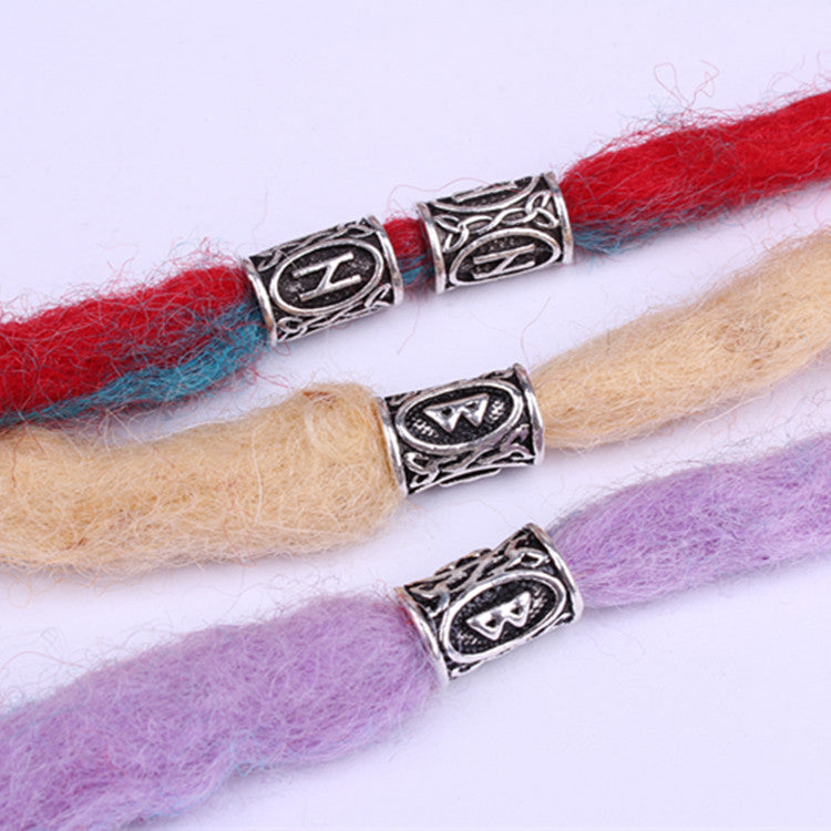 Dirty braid jewelry bead
