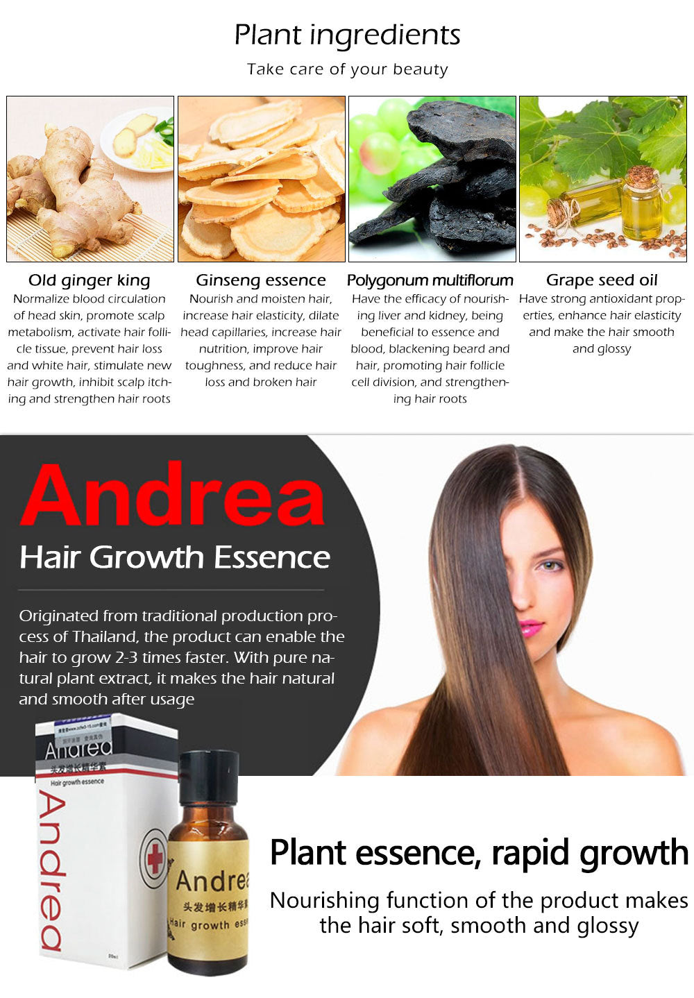 Hair Growth Anti Hair Loss Liquid 20ml