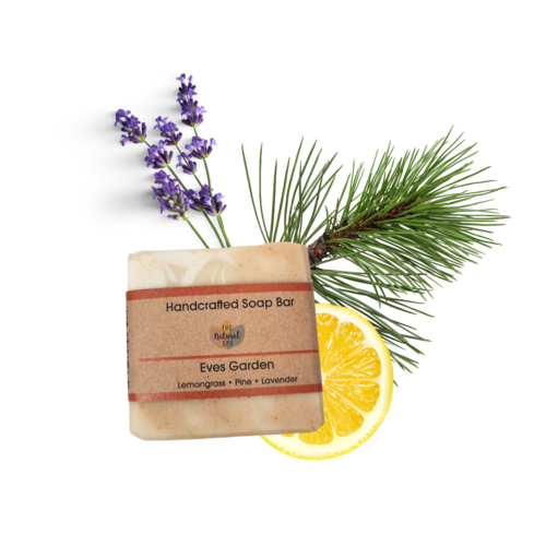 Eves garden Cold Process Soap Bar - Lemongrass Lavender and Pine - 3
