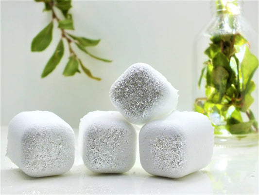 Poppy Seed bath bullets, Natural & Naked