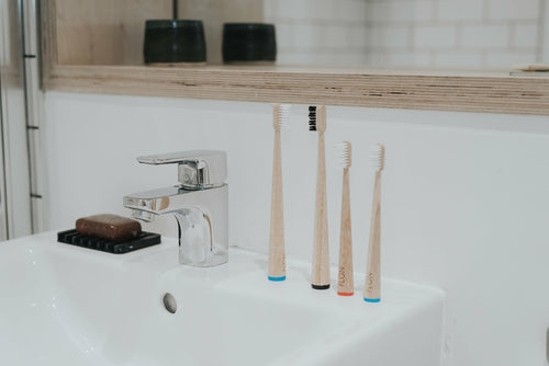 The Family Pack- 4 Bamboo Toothbrushes
