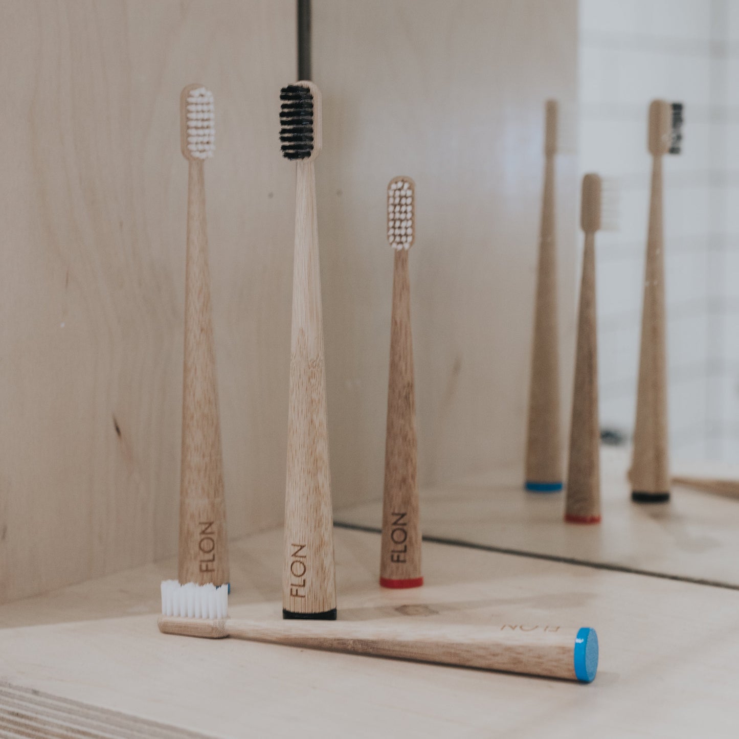 The Family Pack- 4 Bamboo Toothbrushes