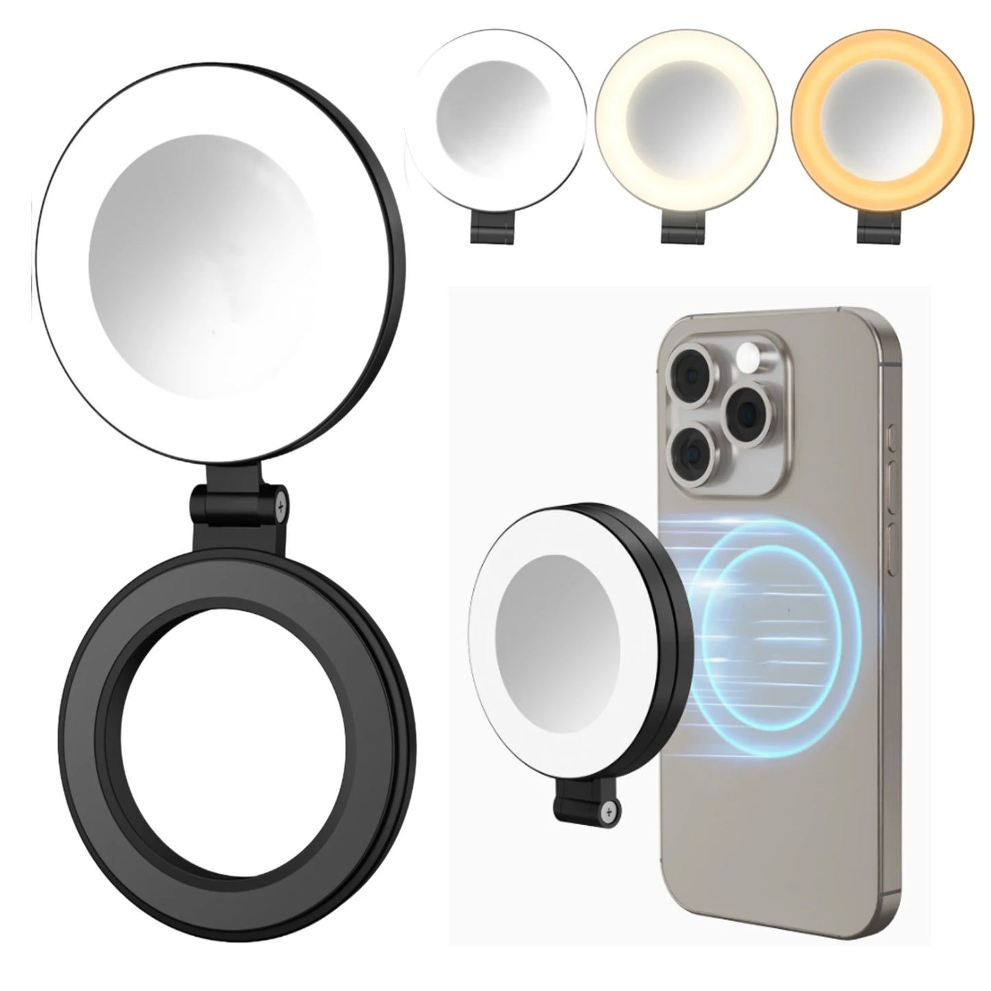 Magnetic Phone Selfie Lights Portable LED