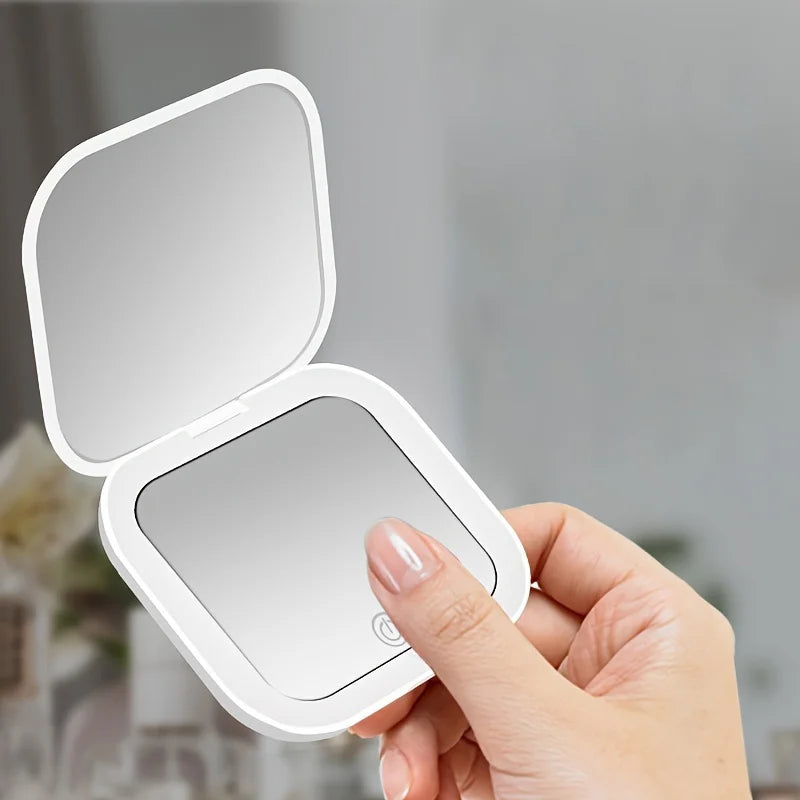 Mini Vanity Makeup Mirror with Lights