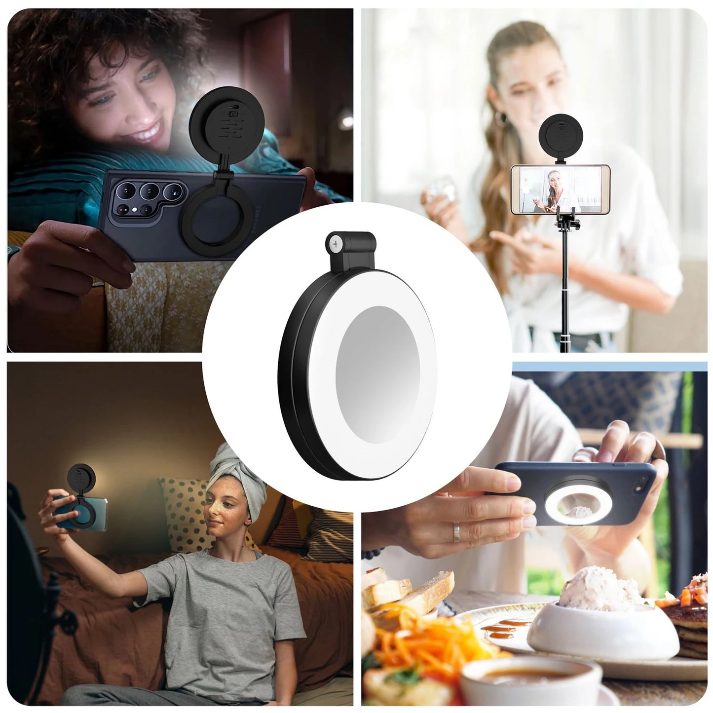 Magnetic Phone Selfie Lights Portable LED