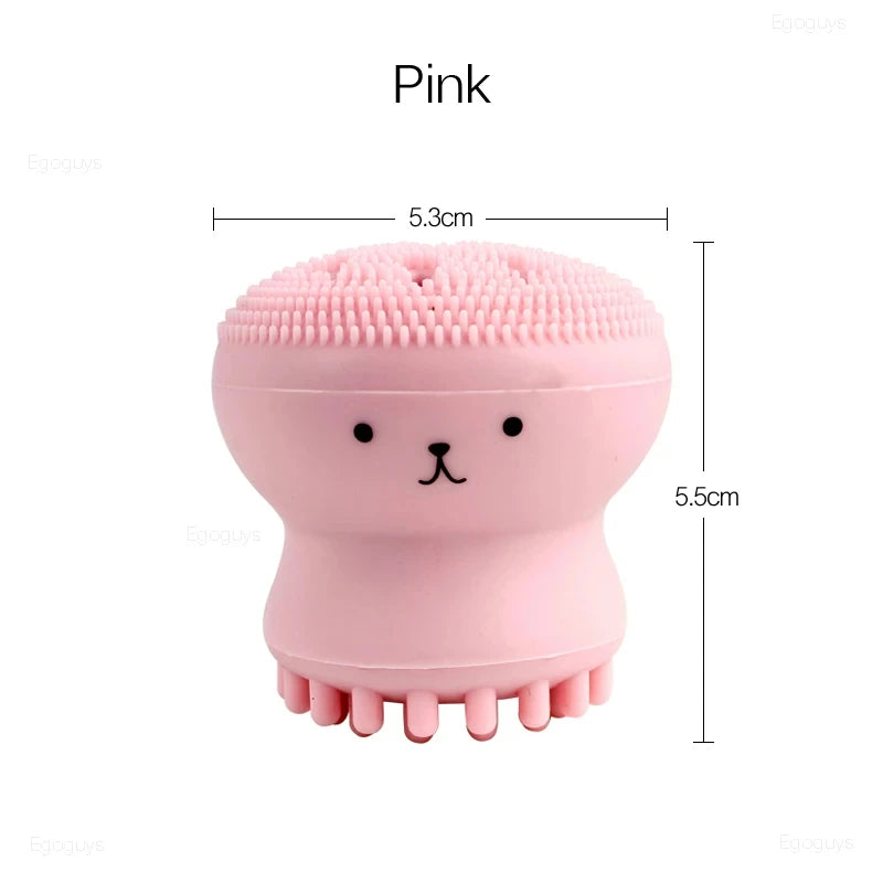 Silicone Octopus Face Cleansing Brush