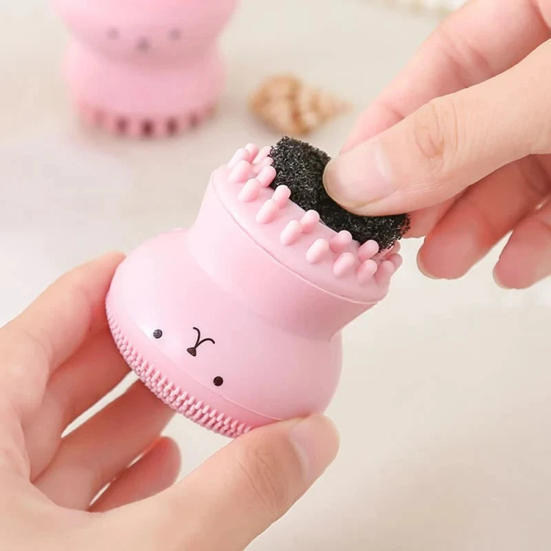 Silicone Octopus Face Cleansing Brush