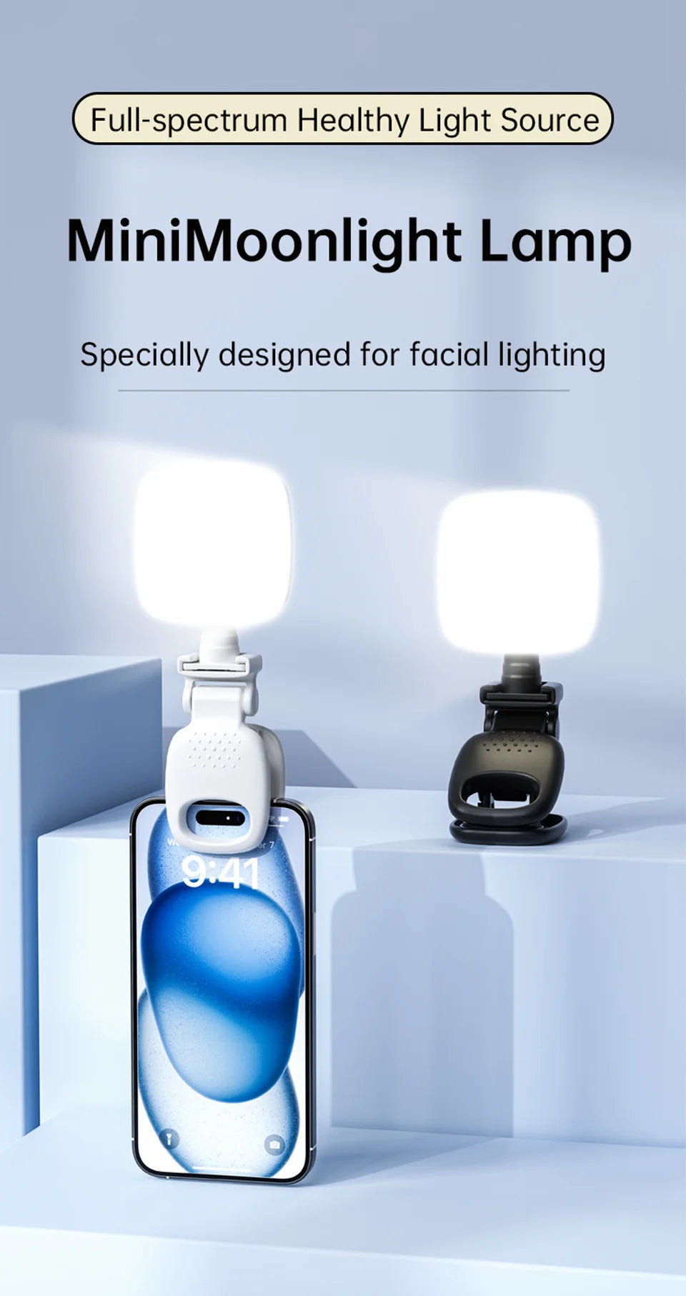 Portable LED Selfie