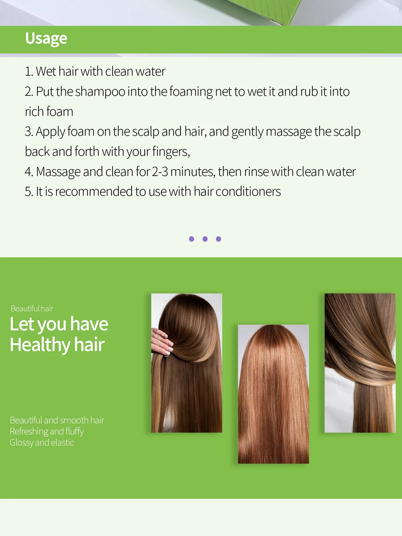 Natural honey shampoo plant essence extract refreshing shampoo