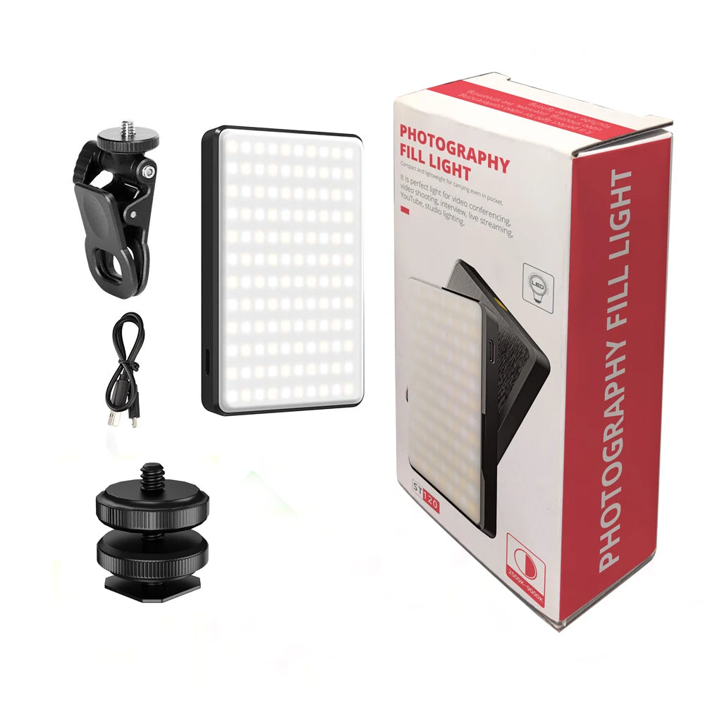 LED Selfie Light 3000Mah 120 LED Rechargeable