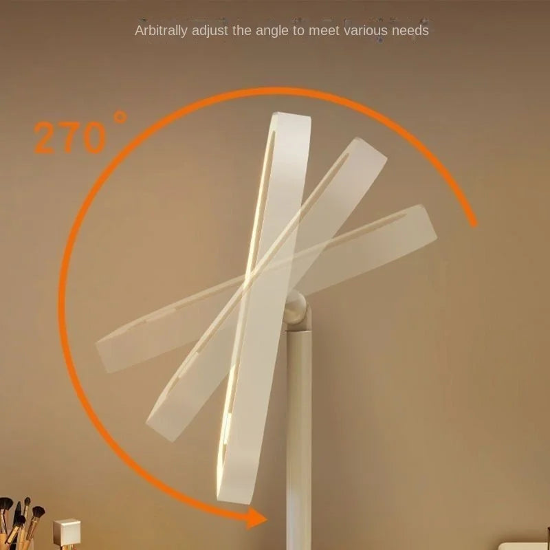desktop illuminated makeup mirror