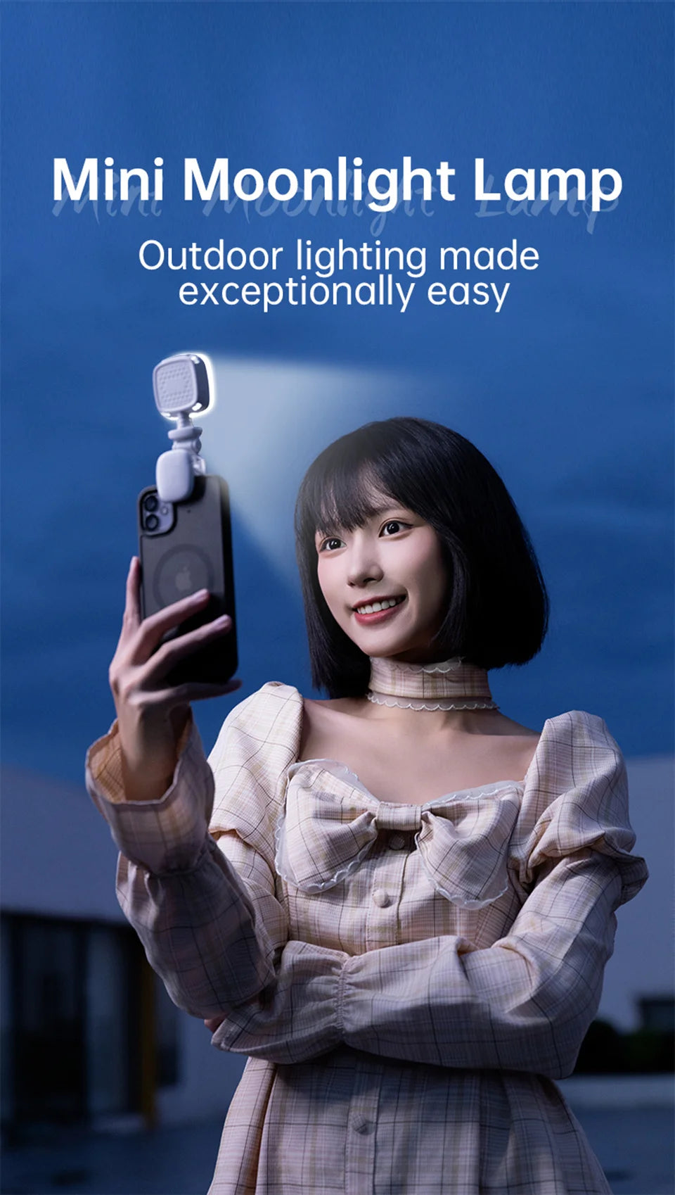Portable LED Selfie