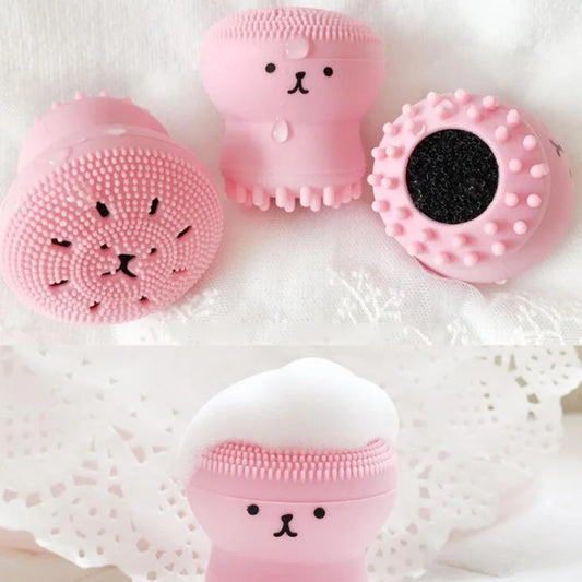 Silicone Octopus Face Cleansing Brush