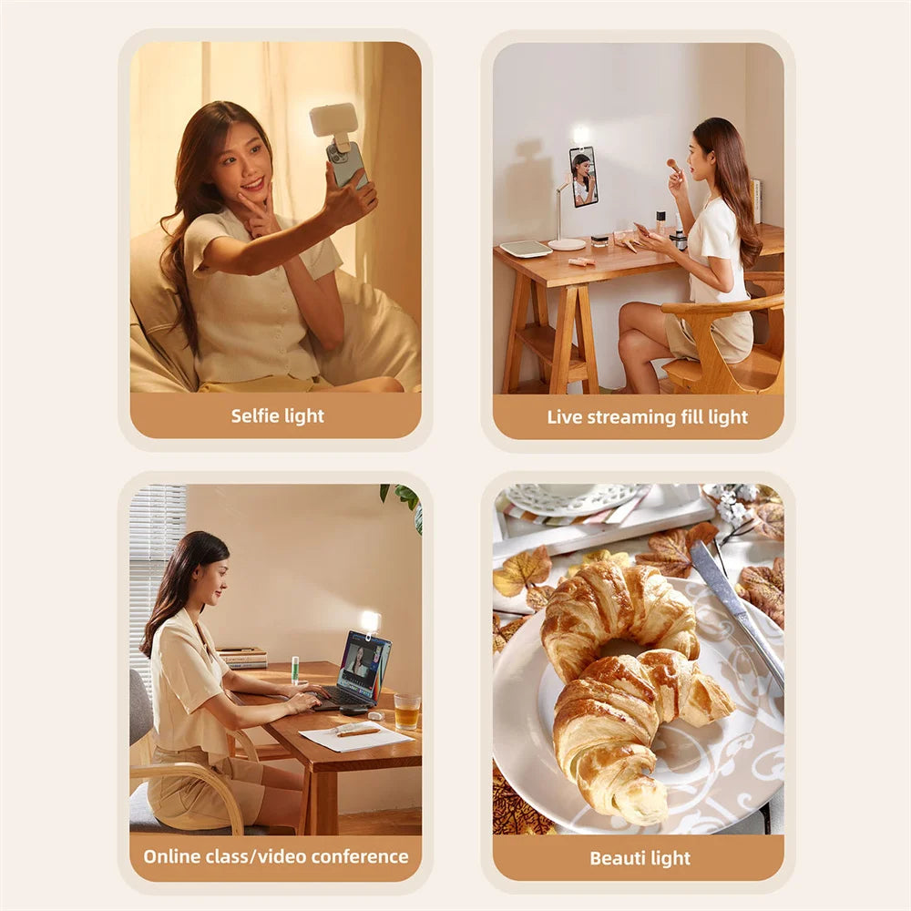 Selfie Light Clip-on LED Light for Phone Tablet Computer