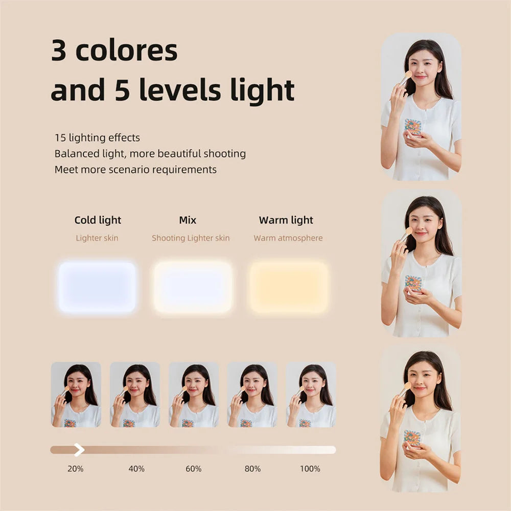 Selfie Light Clip-on LED Light for Phone Tablet Computer