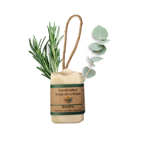 Breathe Cold Process Soap - Rosemary Eucalyptus and Spearmint - 3