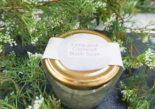 Lime and Coconut Bath Soak Clearance ( Discontinued packaging )